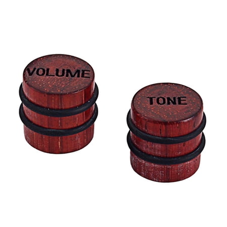 2pcs Control Knobs Volume Button for Electric Guitar Replacement Parts