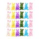 thumbnail image 1 of Juego de juguetes de conejito de peluche de 3 pulgadas, regalo a granel, huevos de Pascua, gallinas 24 piezas, 1 of 9