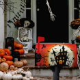 thumbnail image 4 of Halloween Mailbox Covers Magnetic Castle Witch Mailbox Cover Mailbox Wraps Post Letter Box Covers Garden Decorations Outdoor 21 X 18 Inch, 4 of 6
