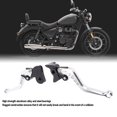 thumbnail image 3 of Aluminum Alloy Anodized Short Adjustable Brake Handle Levers Set Replacement for Classic Reborn 350 Ensure the Brake Clutch Levers Bend or Break in Collisions with Precision, 3 of 7