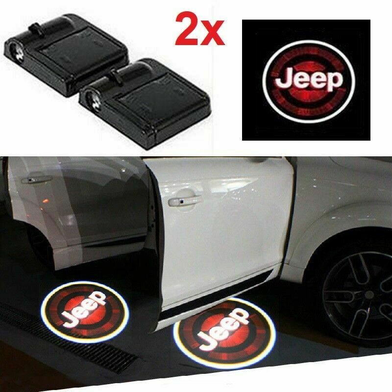 2PCS Wireless LED Car Door Logo Light Ghost Shadow Laser Lights