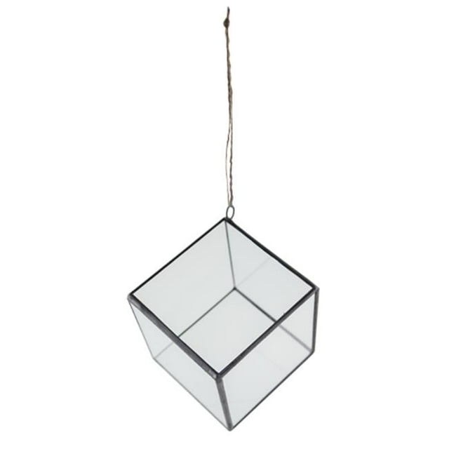 Syndicate Home & Garden 3768-06-09 Hanging Geometric Terrarium, 4 in.
