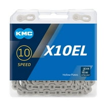 KMC Unisex's X10el Chain, Silver, 114 Link