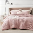 thumbnail image 5 of Soft Bedding for All Seasons 22 - Pink - 3 Piece - King, 5 of 5