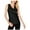 black, variant on I.N.C Womens Satin Sleeveless Blouse Top, Black, Small