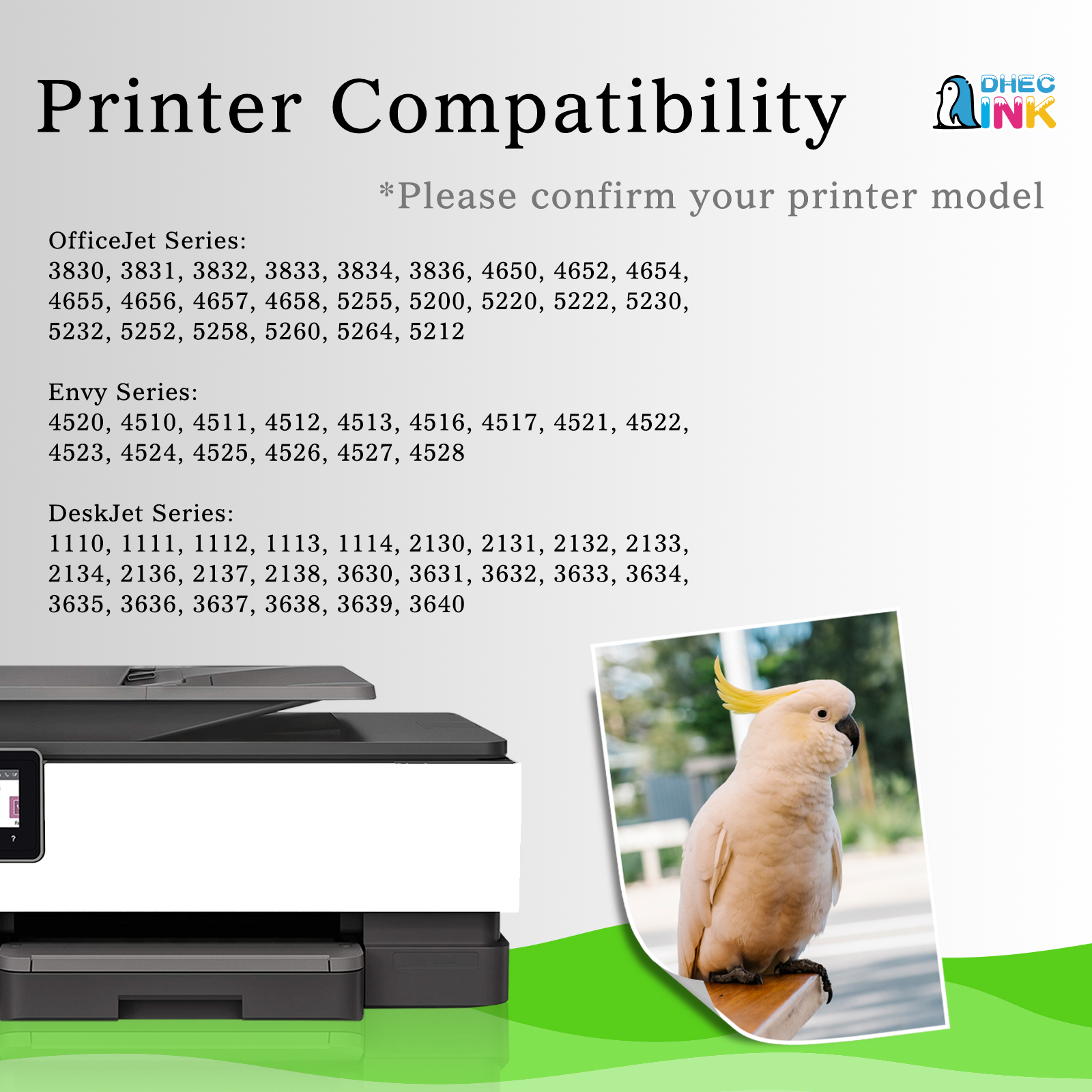 DHECINK 63XL Black Ink Cartridges (2-Pack) photo 3
