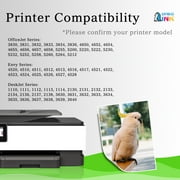 63 Ink Cartridges Compatible for HP 63XL for HP Ink 63 Black and Tri-Color for Officejet 3830 5255 5260 Printer
