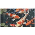 thumbnail image 2 of Fish Crowds Lotus Leaves File Folder 3 Ring Binders 1.5 inch Hardcover File Folders with Interior Pockets A4 Size Organizer for School Office Hospital, 2 of 8