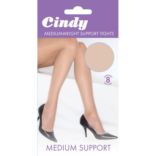 Cindy - Medias de soporte medio para mujer (1 par) (Bambú)