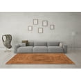thumbnail image 3 of Ahgly Company Indoor Rectangle Oriental Orange Industrial Area Rugs, 7' x 10', 3 of 4