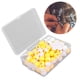 thumbnail image 5 of Cuentas Redondas Para El Cabello, Cuentas Para Rastas, Puños De Moda, 74 Piezas, Accesorios Para Peluca, Herramienta Para Trenzar El Cabello Para Uso Diario ANGGREK Amarillo, 5 of 8