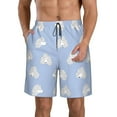 thumbnail image 1 of Fotbe Cute Poodle Dog Trajes de Baño Estampados para Hombre, Shorts de Verano de Secado Rápido, Ropa de Playa, Bañadores-Medium, 1 of 6