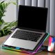 thumbnail image 2 of Laptop Cooling Pad Platform with 13 Cooling Fan, Supports 14-21Inch Laptops, Ergonomic with 8Adjustable Height Stand, 2 of 5