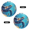 thumbnail image 2 of Picia Colorful Underwater Plant Turtle for Compact Vanity Mirror , Travel Makeup Mirror , Portable Magnifying Cosmetic Mirror for Daily, Work, Business-Round Shape, 2 of 9