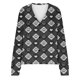 thumbnail image 4 of Puntoco Chaqueta De Punto Informal Con Botones Y Estampado De Otoño E Invierno Para Mujer, Abrigo De Felpa, 4 of 4