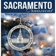 thumbnail image 4 of Sacramento California Temple Antique Silver Keepsake Ornament by Ringmasters, 4 of 4