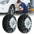 thumbnail image 4 of Car Tire Cover Sunscreen Tire Storage Bag Waterproof and Case Tires Storage Windproof Wheel Tire Cover, 4 of 9