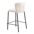 thumbnail image 5 of Linz Counter Stool Cream Counter Stool, Modern Style, Stackable for space saving storage, Plywood, Indoor Bar, 5 of 9
