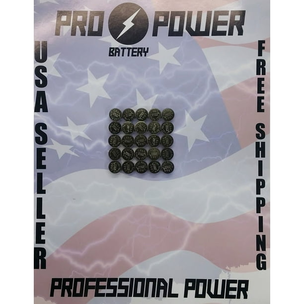 25 NEW LR44 REPLACEMENT FOR MAXELL A76 L1154 AG13 357 SR44 303 BATTERY