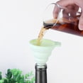 thumbnail image 4 of Wdftyju Mini tolva de embudo de aceite líquido plegable de silicona portátil/verde claro nórdico Wdftyju 2mq1wb5tr4tw9dg9D05, 4 of 7
