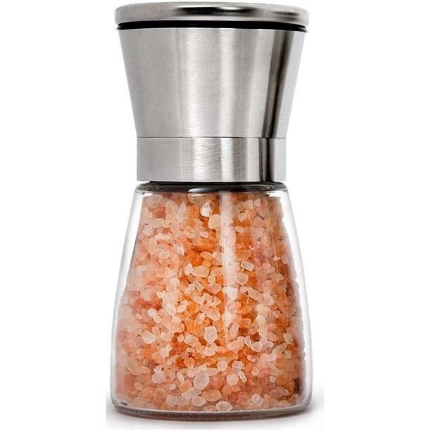 Home EC Premium Stainless Steel Salt and Pepper Grinder 1pk