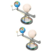 3d Solar System Project Sun Earth Moon Orbital Model 2 PCS Astronomy Instrument Hitoritabi Projector The Gift Concelaer Child