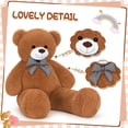 thumbnail image 2 of Oso de Peluche Gigante Marrón Yeqivo 120 cm, 2 of 8