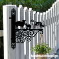 thumbnail image 4 of Handmadetneonsign Border Collie & Sheep Hanging Bracket, Farm Hanging Basket, Hanging Bracket For Garden 041735, 4 of 5