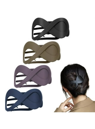 2'' Silicone Coated Hair Barrettes, TSV 40pcs Non-Slip Metal Snap Hair Clips  for Women and Girls, Drop Oil Protection 