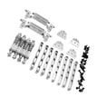 thumbnail image 2 of Kokiya 1/12 Scale RC Car Metal Upgrade Kits Front and Rear Tie Rod Base Shock Absorbers Argent, 2 of 9
