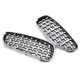 thumbnail image 3 of Kidney Titanium Silver Grille Set de rejillas de repuesto para BMW E89 Z4 2009-2017 Abanopi Pantalla de automóvil, 3 of 6