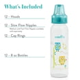 thumbnail image 2 of Pack de 12 Biberones Evenflo Feeding Classic Prints de 236 ml, 2 of 3