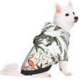 thumbnail image 2 of Balery Flamingo Palm Trees Sudadera con Capucha para Perros Pequeños – Ropa para Mascotas, Disfraz para Perros y Gatos, Ideal para Fiestas y Cosplay-X-Small, 2 of 7
