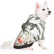 thumbnail image 2 of Fotbe Flamingo Palm Trees Sudadera con Estampado para Perros Pequeños – Suéter con Capucha para Mascotas, Tela Suave de Forro Polar con Bolsillo-Small, 2 of 7