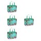 thumbnail image 5 of 4 bolsas de regalo de Navidad ligeras, reutilizables, creativas, para envolver y almacenar Verde hierba, 5 of 9