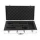 thumbnail image 2 of Estuche para micrófono, Caja de almacenamiento para micrófono con esponja, Estuche rígido para micrófono Estuche rígido para micrófono para escenario, Argenta alargar Hugo Estuche de transporte para micrófono, 2 of 10
