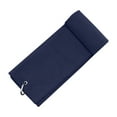 thumbnail image 5 of Microfiber Golf Towel with Carabiner Clip Waffle Pattern Super Soft Absorbent Golf Club Ball Cleaning Wipe Cloth Golf Accessories, 5 of 8