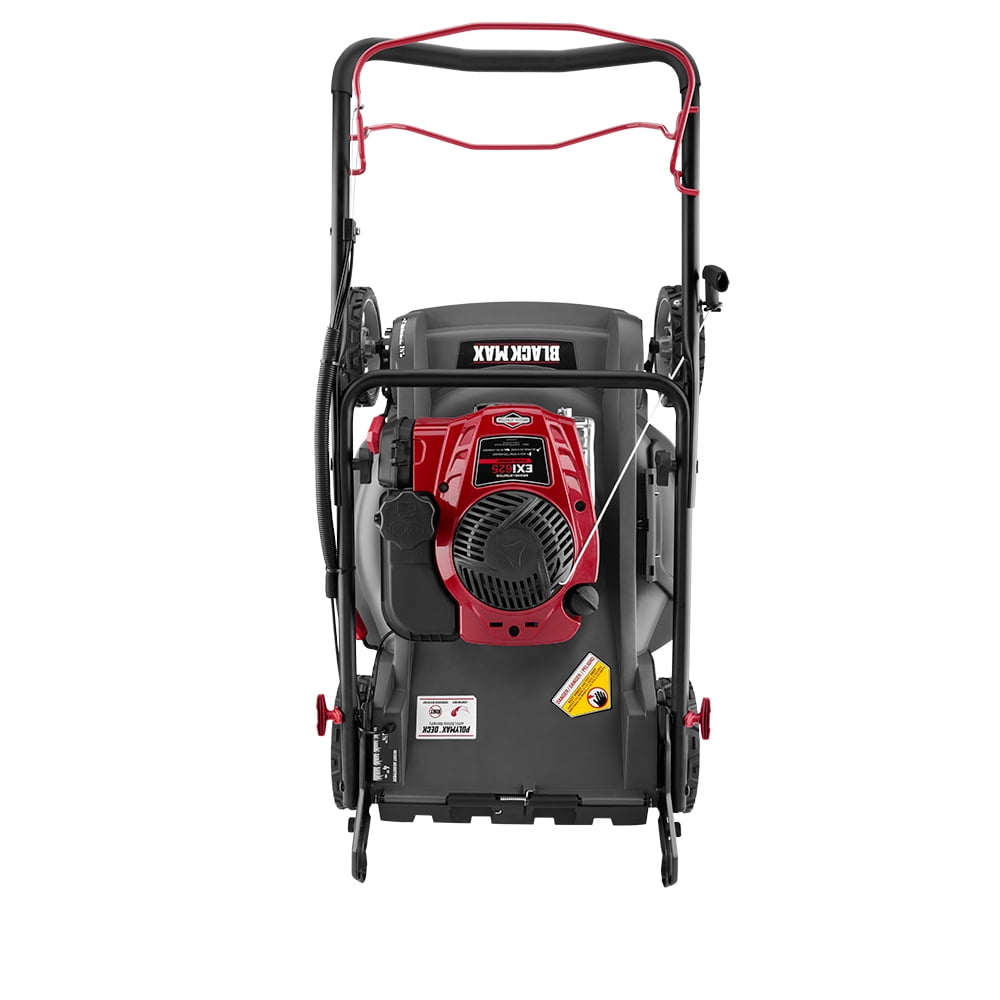Black Max 21-Inch 150cc Self-Propelled Gas Mower with Briggs & Stratton Engine - 2