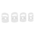 thumbnail image 1 of 4Pcs Guitar Finger Pick Fingertip Protector Instrument Accessory Set Kit for Bass Banjo, 1 of 7