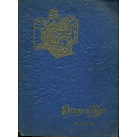 (Custom Reprint) Yearbook: 1939 Union Hill High School - Orange and Blue Yearbook (Union City, NJ)