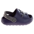 thumbnail image 2 of Josmo Shark Design Sandals Kids, Comfortable Outdoor Adventure Water Friendly Adjustable Strap Durable Tread (Toddler Big Kid), Navy, Size: 5, 2 of 7