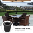 thumbnail image 3 of LOLIPPYY 2Pcs Umbrella Hole Plug Silicone Shape For Outdoor Patio Use 6.50X6.50X6.00In, 3 of 8