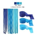 thumbnail image 5 of Nvzi Crepe Paper Streamers 3 Rolls , Pack of Grey，Dark Blue，Black Crepe Paper for Birthday Decorations, Baby Shower Decorations (1.8 Inch x 72 Ft/Roll), 5 of 5