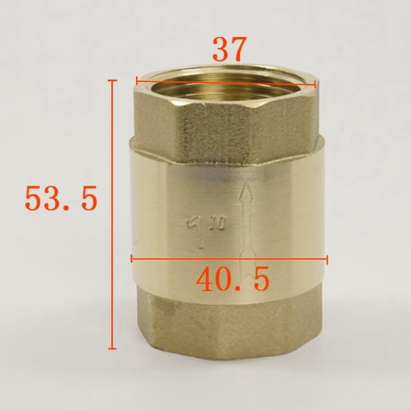 suyin Base en Métal Valves de Contrôle à Ressort Anti-Retour Laiton 1/2 3/4 1 Pouce Arrêt d'Eau