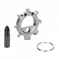 thumbnail image 1 of xinxixnxx Multi Tool 12 Functions Gear Stainless Repair Tools Screwdriver Bottle Opener Portable, 1 of 8