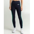 thumbnail image 3 of adidas Women's Colorblocked Leggings Blue Size X-Small, 3 of 3