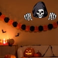thumbnail image 5 of SUYOLL Halloween Fence Peeking Yard Decorations,Spooky Face With Hands Outdoor Lawn Fence Art Signs For Halloween Party Backyard Garden Patio Decor, 5 of 8