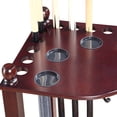 thumbnail image 4 of Hathaway Regent Corner Floor Cue Rack for Billiard Accessories, 4 of 8