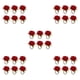 thumbnail image 3 of Servilletero de flores artificiales Bewildely 6 piezas colorido Rojo, 3 of 6