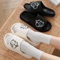 thumbnail image 4 of Pantuflas de pareja para mujer, de Eva, antideslizantes, antiolor, para el hogar, para el baño, de verano, bonitas, para interior del hogar, 4 of 6